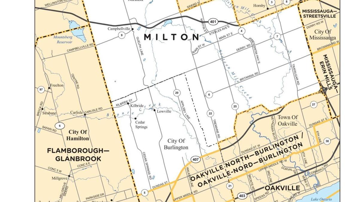 Provincial Ridings Information about voting in Milton riding on Feb. 27.