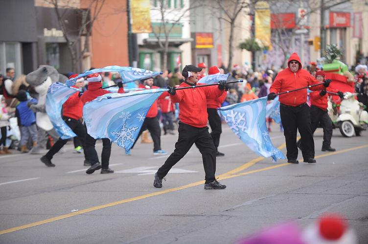 Santa Claus arrives in Oakville