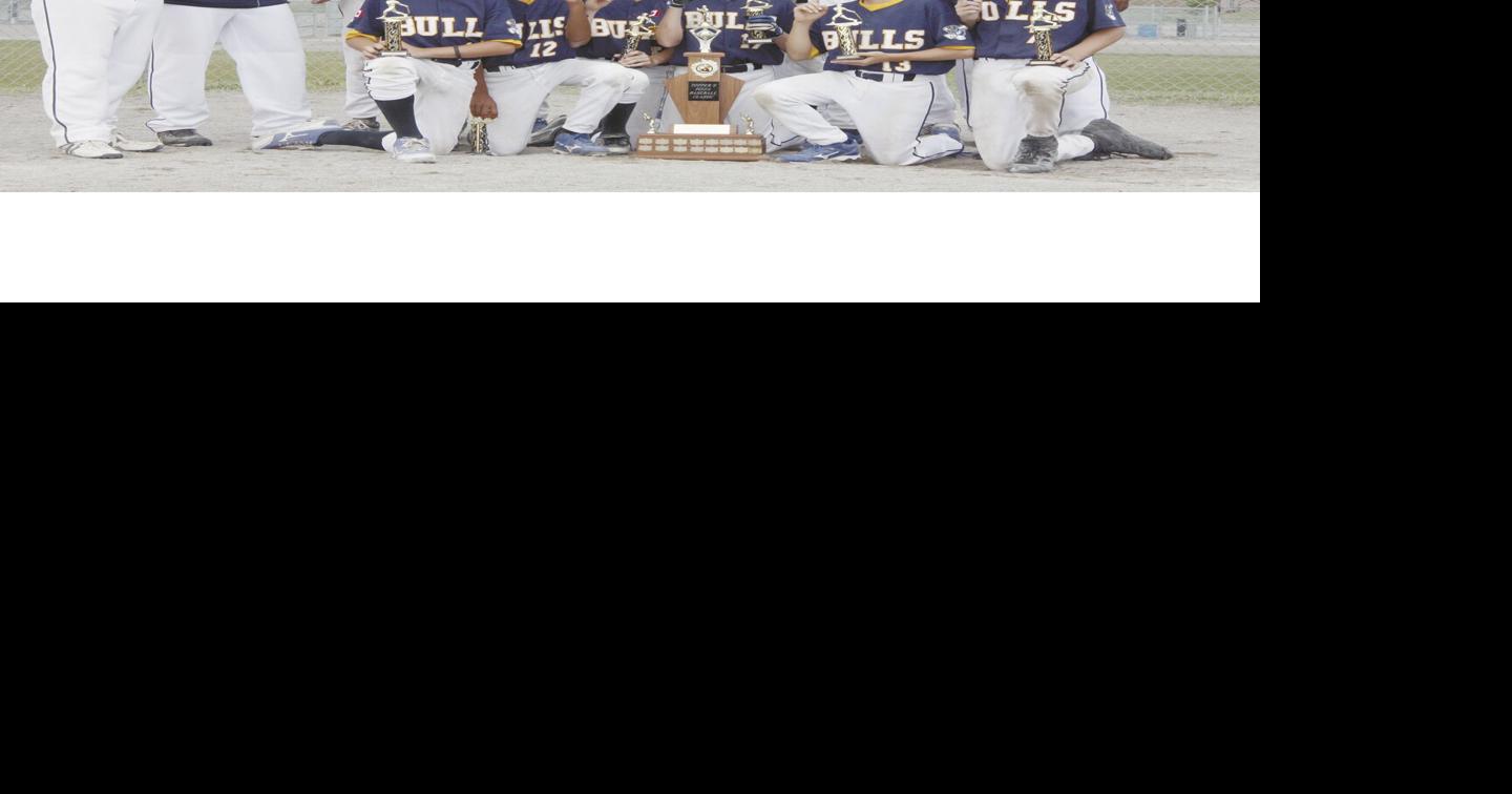 Burlington peewee rep baseball Bulls win Hamilton tourney