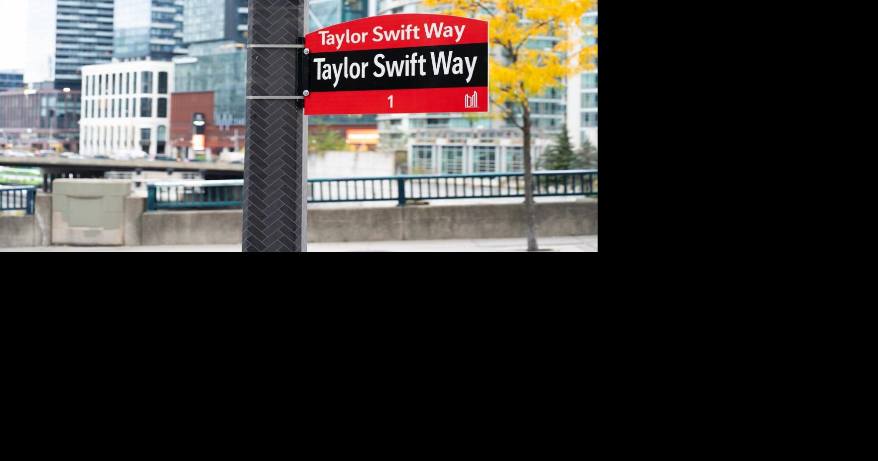 More chances to win a unique Taylor Swift Way street sign