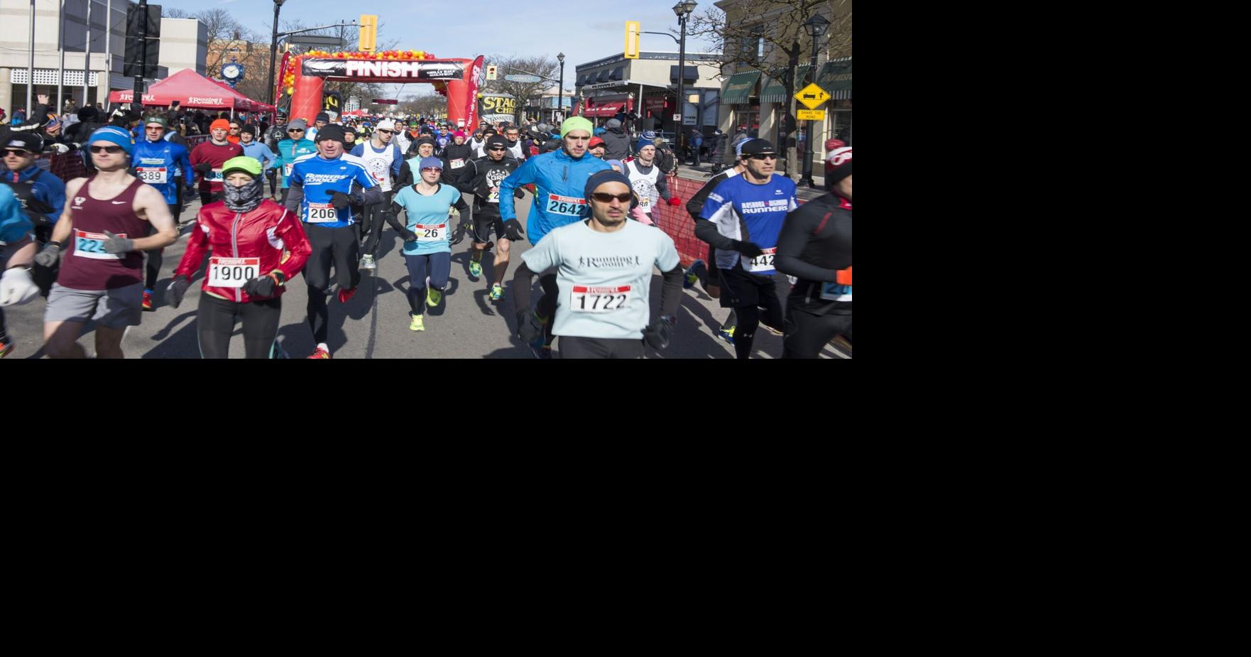 Burlington road closures for Chilly Half Marathon on March 4