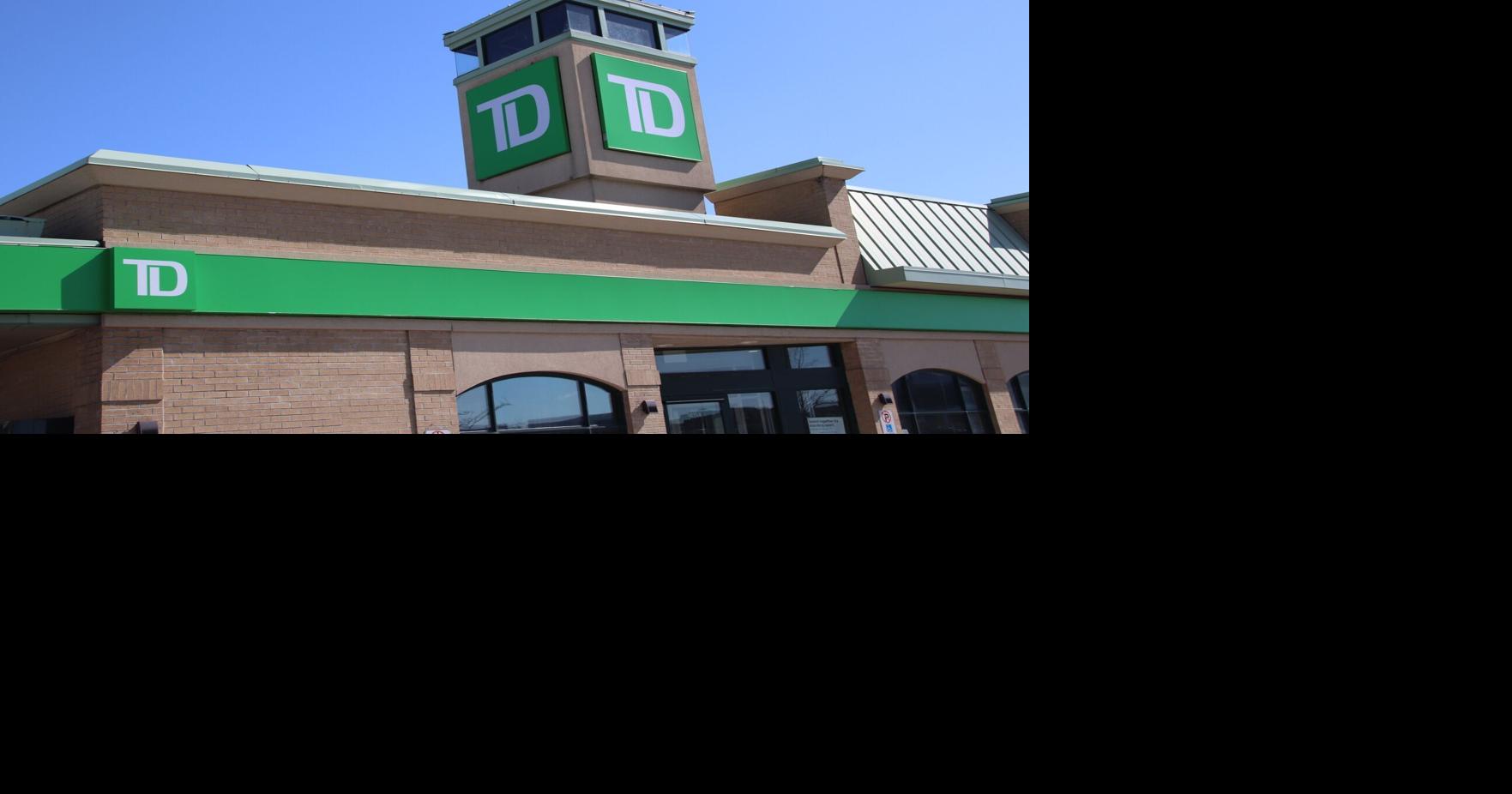 TD not planning branch closures as it reduces workforce