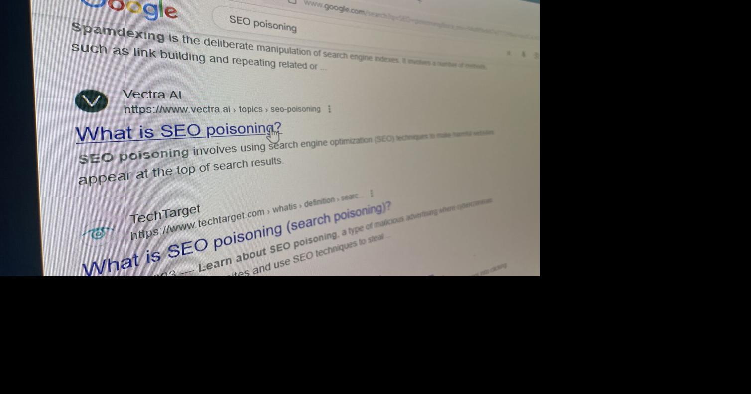 What is SEO poisoning and how to spot it?