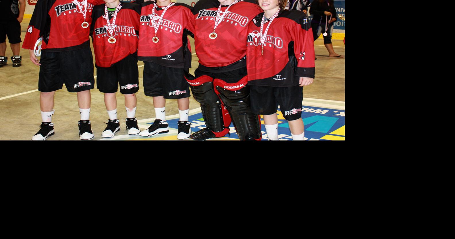 Eleven Burlington lacrosse players at nationals