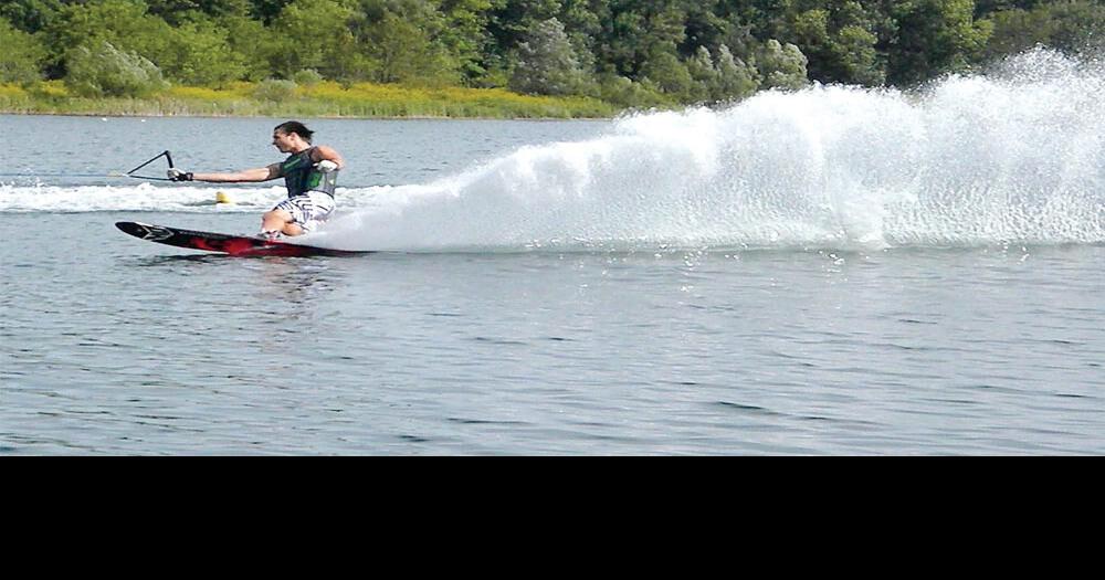 Impressive debut at waterskiing nationals