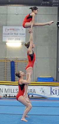Oakville acrobatic gymnasts to represent Canada at world age groups in China