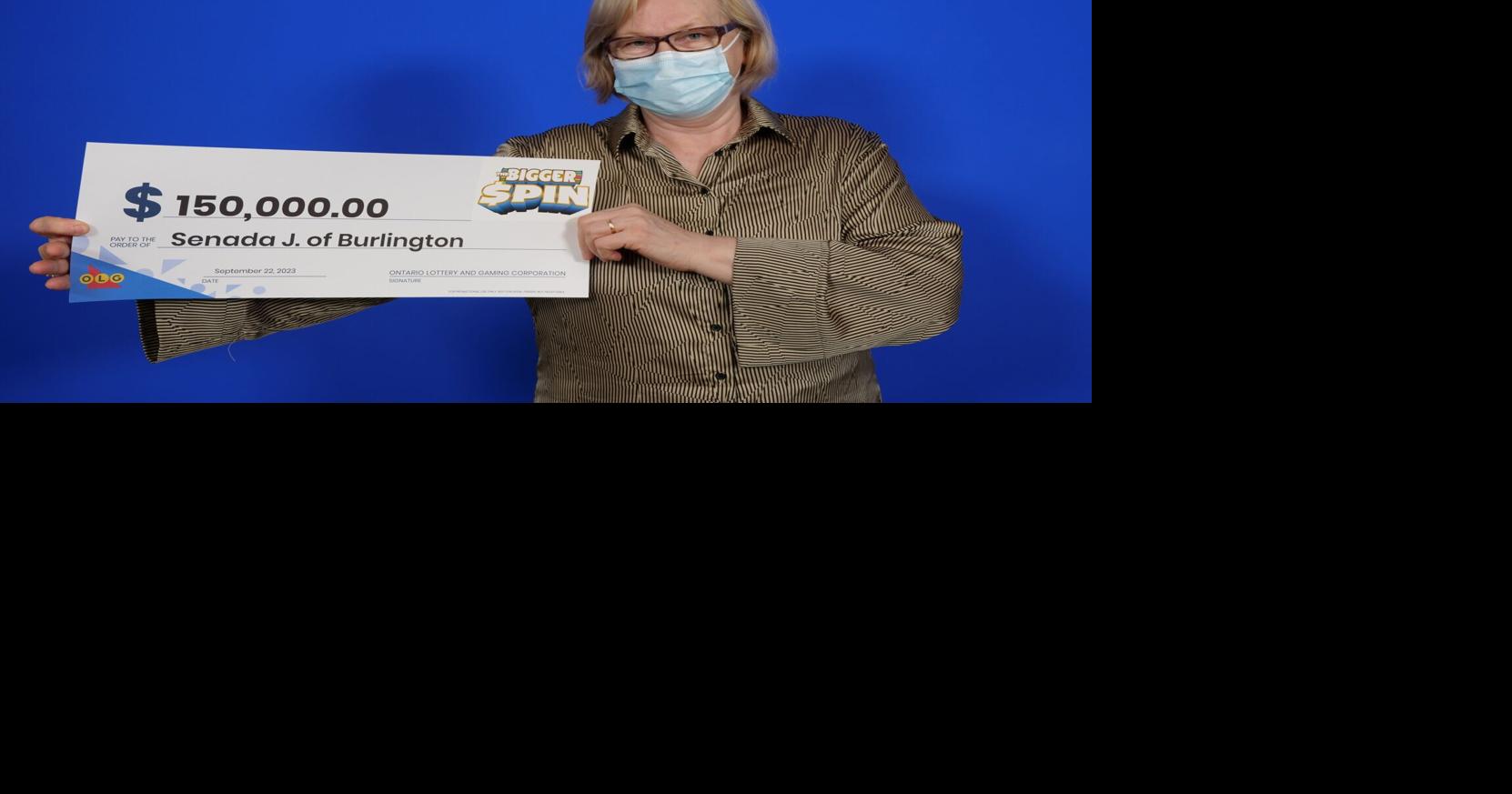 ‘So excited’: Burlington woman wins huge lottery prize after Fortinos ticket purchase