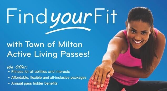 Get fit with Milton's Active Living Passes