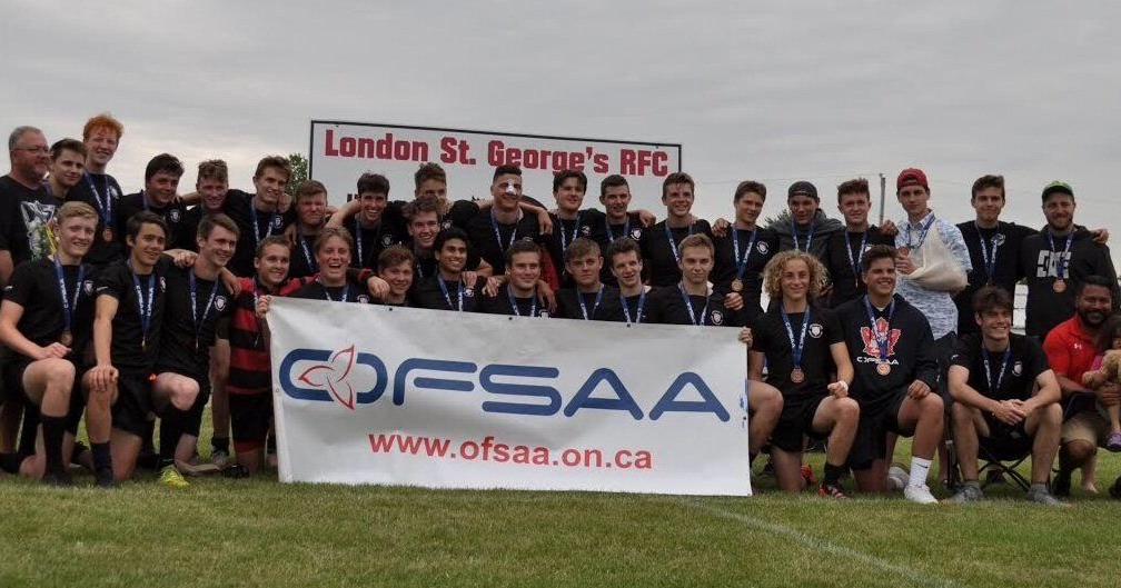 Oakville Trafalgar earns third straight OFSAA rugby medal