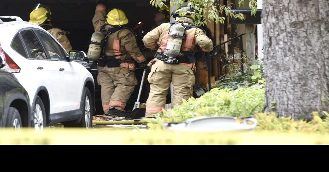 House fire in Burlington leaves firefighter injured