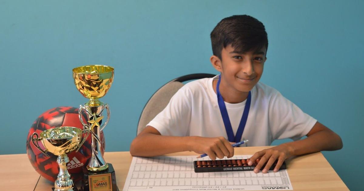 Milton boy wins mental math competition