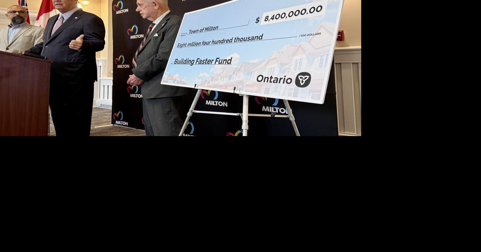 ‘An insatiable need’: Milton crushes housing target, gets $8.4 million