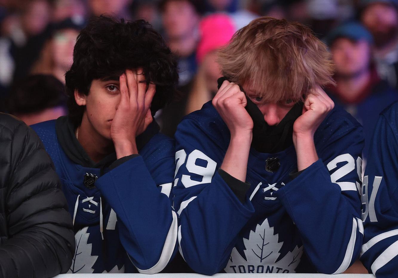 Maple Leafs fans react after Game 5 meltdown