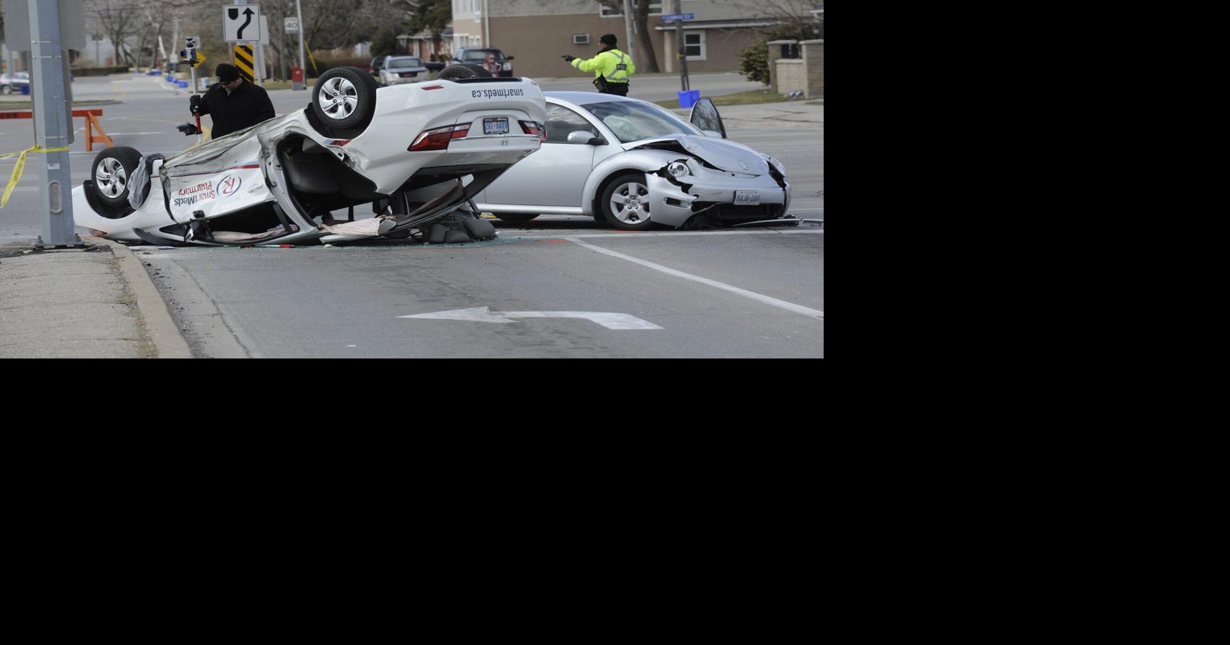 UPDATE Driver seriously injured in accident at major Burlington