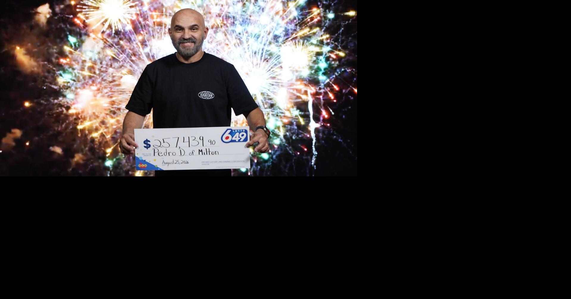Milton grandfather wins $257K — plans to open a Brazilian bakery