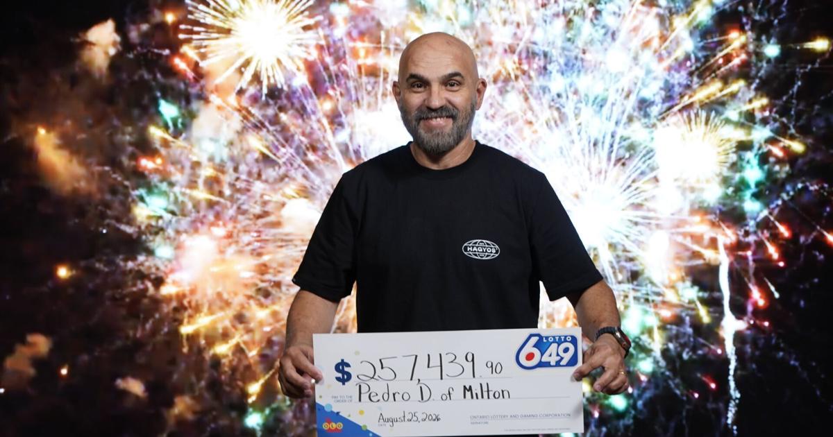 Milton grandfather wins $257K — plans to open a Brazilian bakery