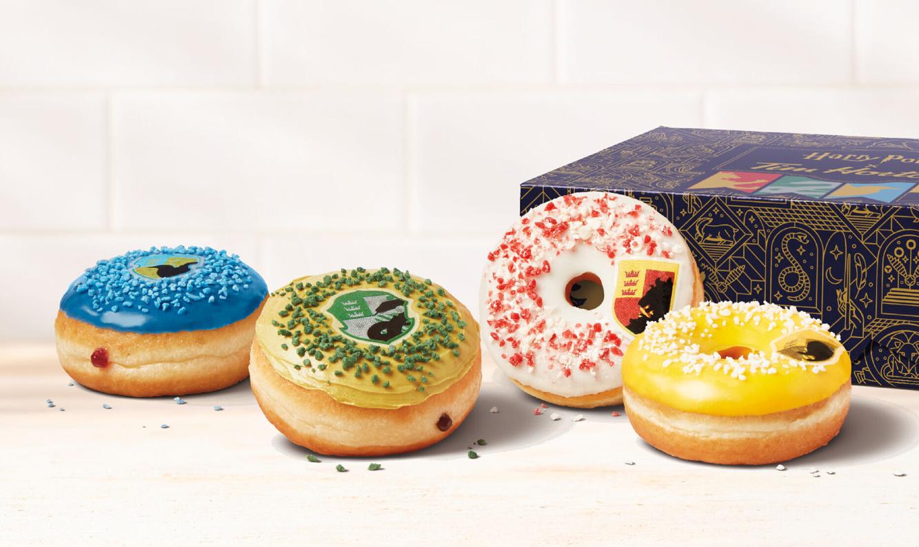 Tim Hortons Harry Potter Menu: Hogwarts House donuts, Golden Snitch