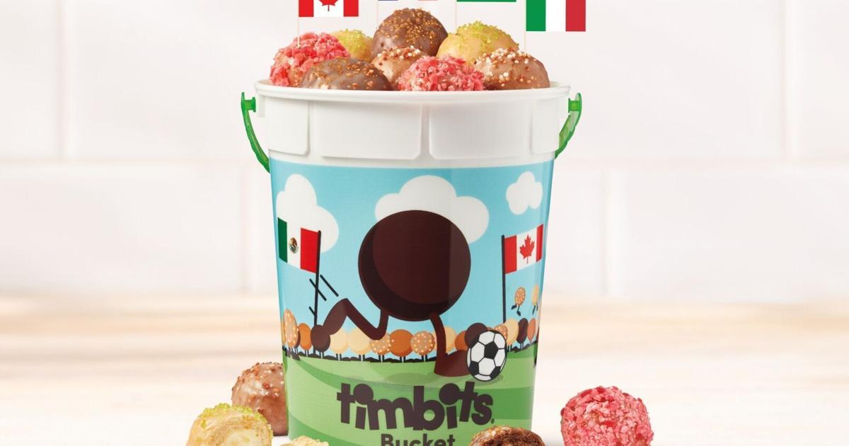 Magnetic Timbits Tim Hortons launches international Timbits for World Cup