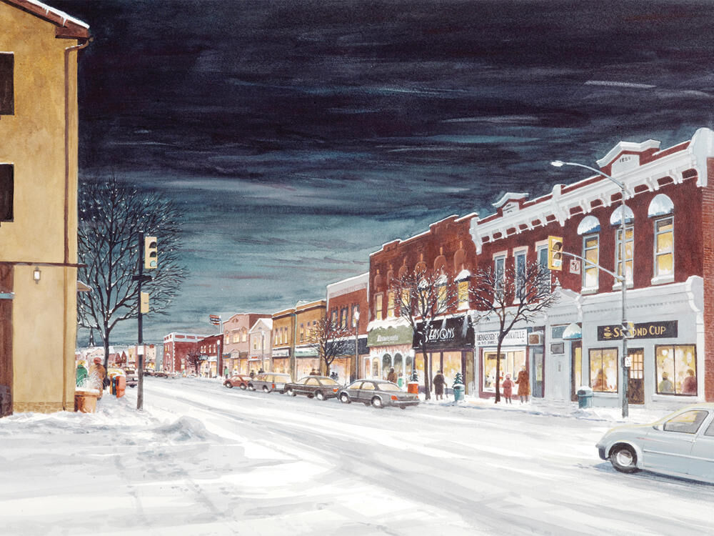 Artist releases fourth painting of Oakville series