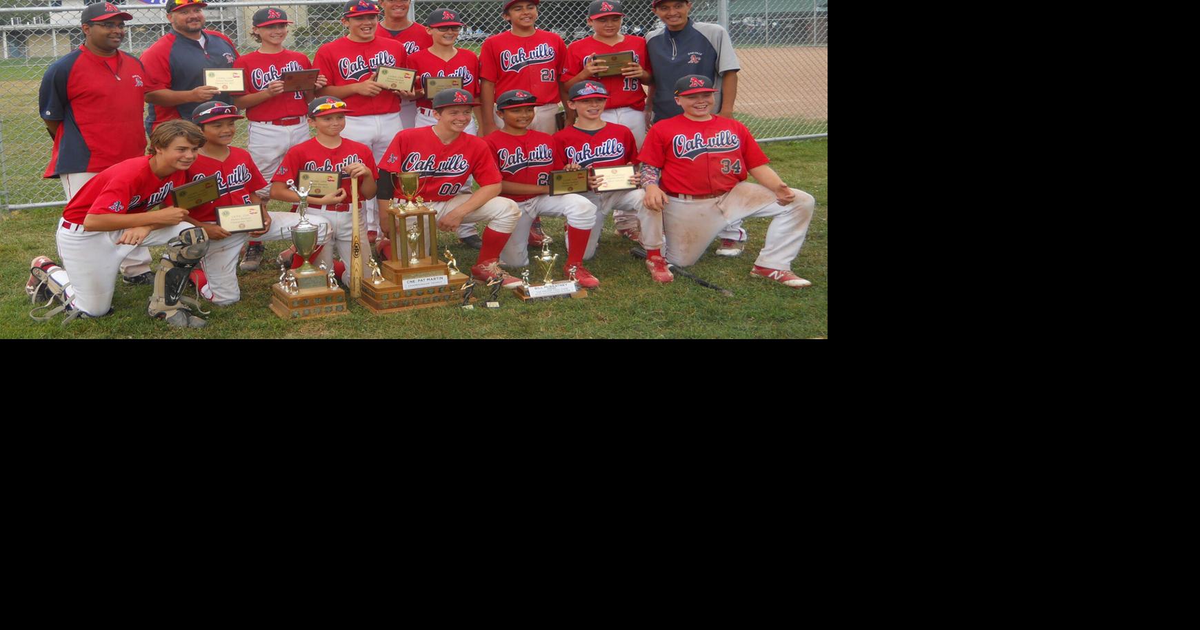 Oakville AAA peewees win CNE baseball tournament