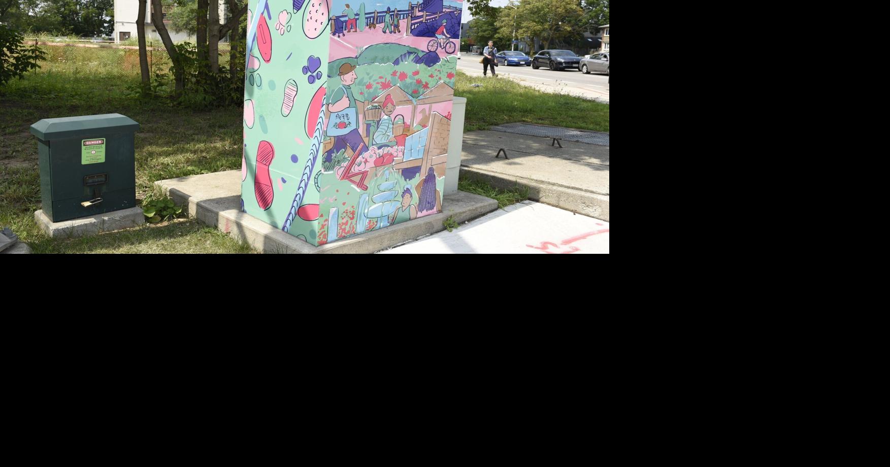 寻找艺术家为伯灵顿海滨停车场绘制壁画