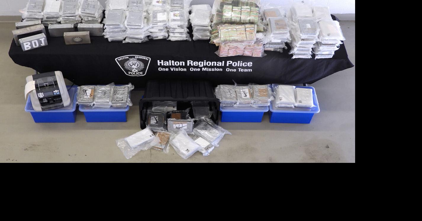 Halton police seize $10M worth of cocaine and $1.2M cash