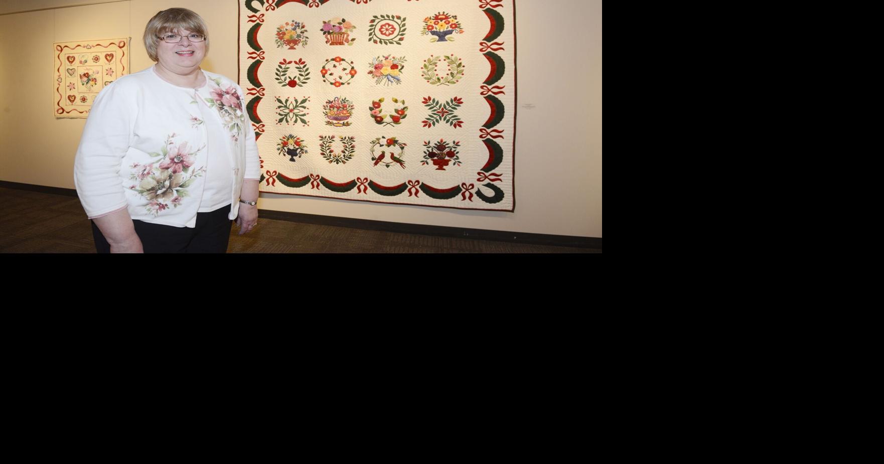 Quilt artist’s intricate works on display in Milton