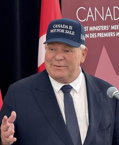 What's behind Ford's viral 'Canada is not for sale' hat?