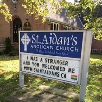 'Homophobic slurs' Halton Police investigating vandalism at Oakville church as hate crime