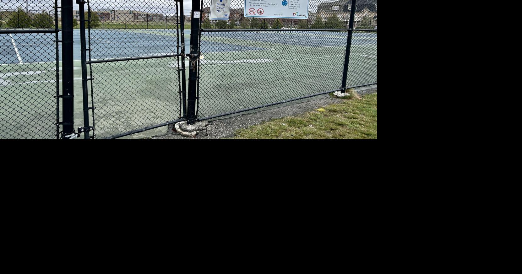 Optimist Park tennis courts in Milton closing