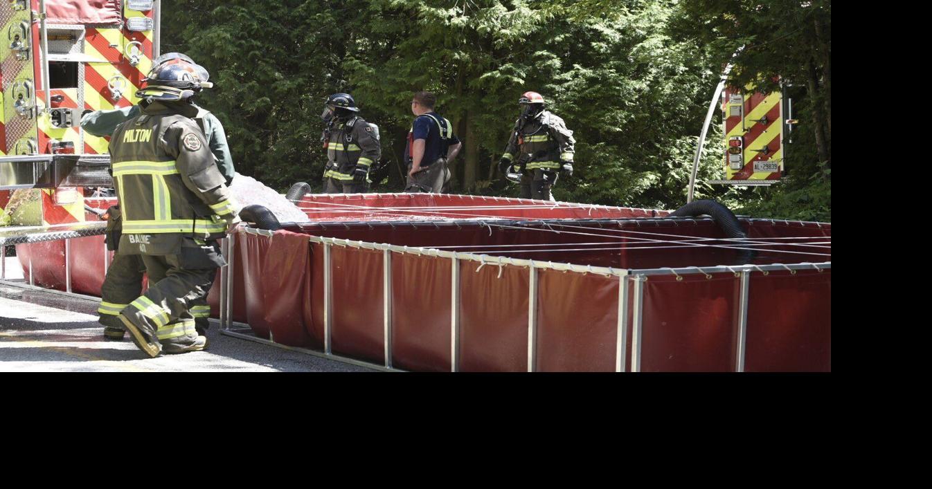 House fire in Milton sends more than 20 firefighters to scene and