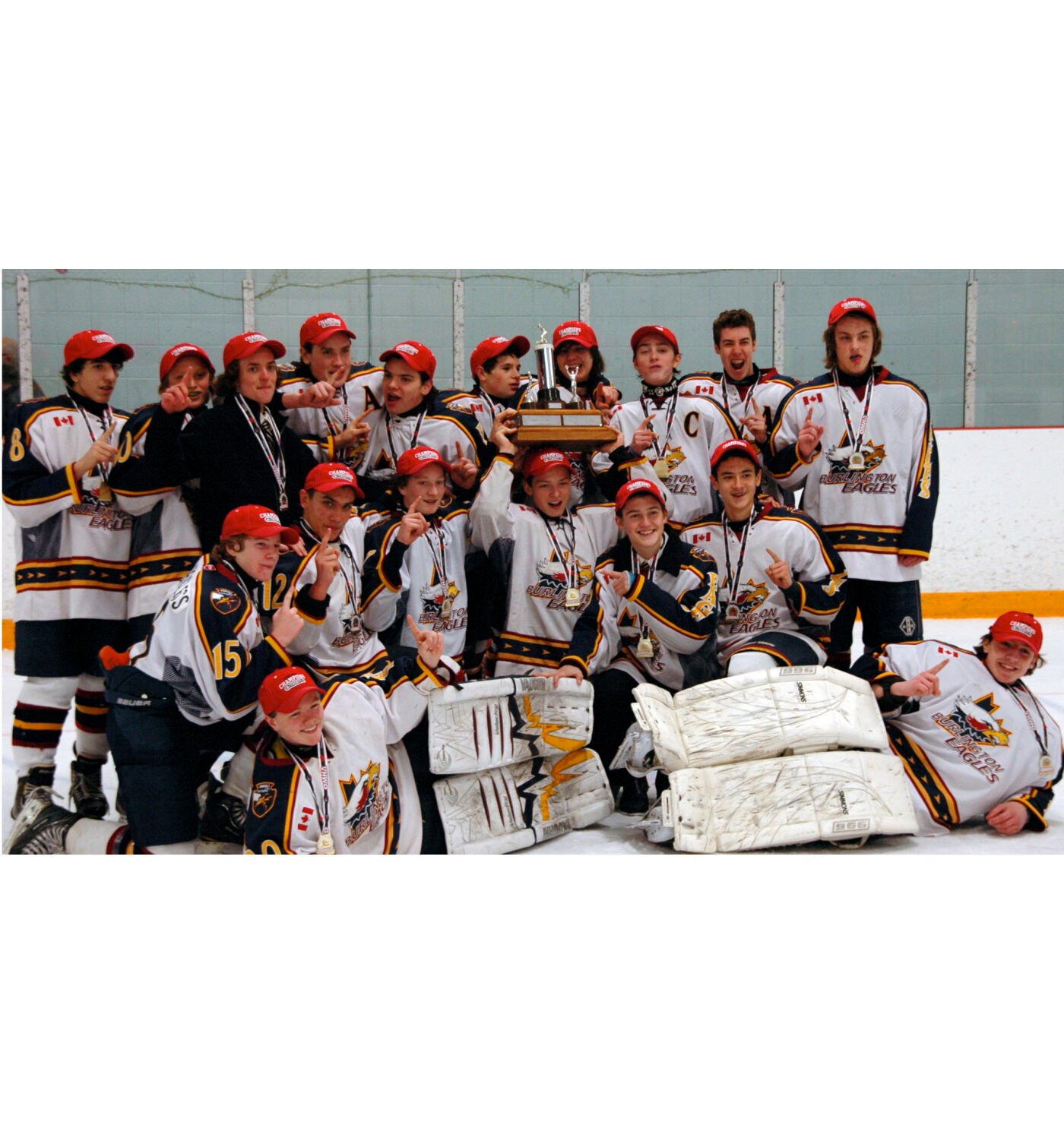 Bantam Eagles Win OMHA Championship