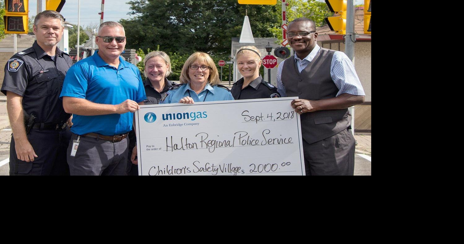 Union Gas shows support for Halton Regional Police Children’s Safety Village