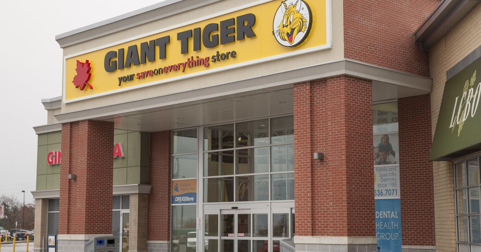 Giant Tiger Burlington location closing March 7