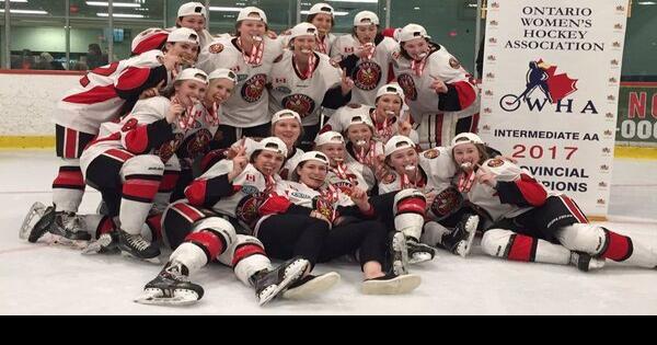 Oakville Hornets cap triple crown with OWHA championship