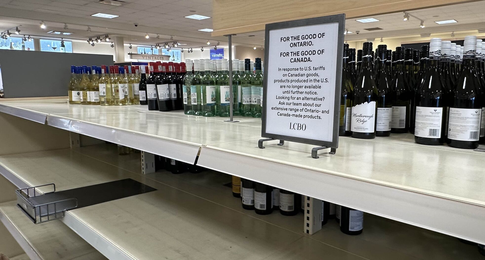 Ontario keeps U.S. alcohol off LCBO shelves until a fair trade deal, as 50% tariffs on $20B in Canadian goods loom Aug. 19
