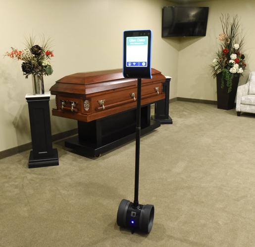 Telepresence Funeral Robot