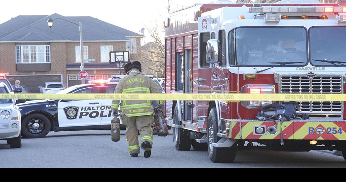 House on fire in Oakville