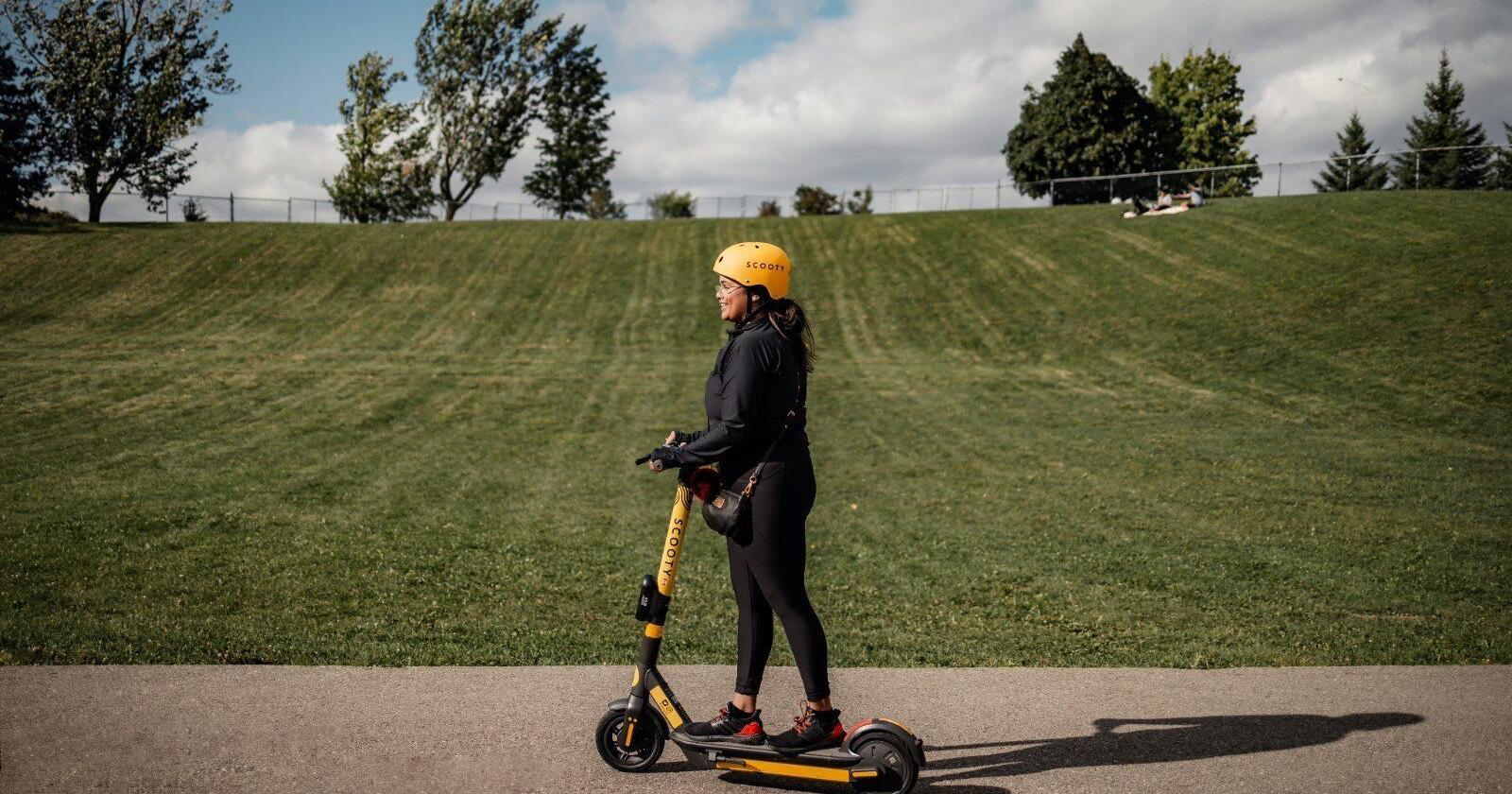 Burlington e - scooter pilot will return , here 1st year stats