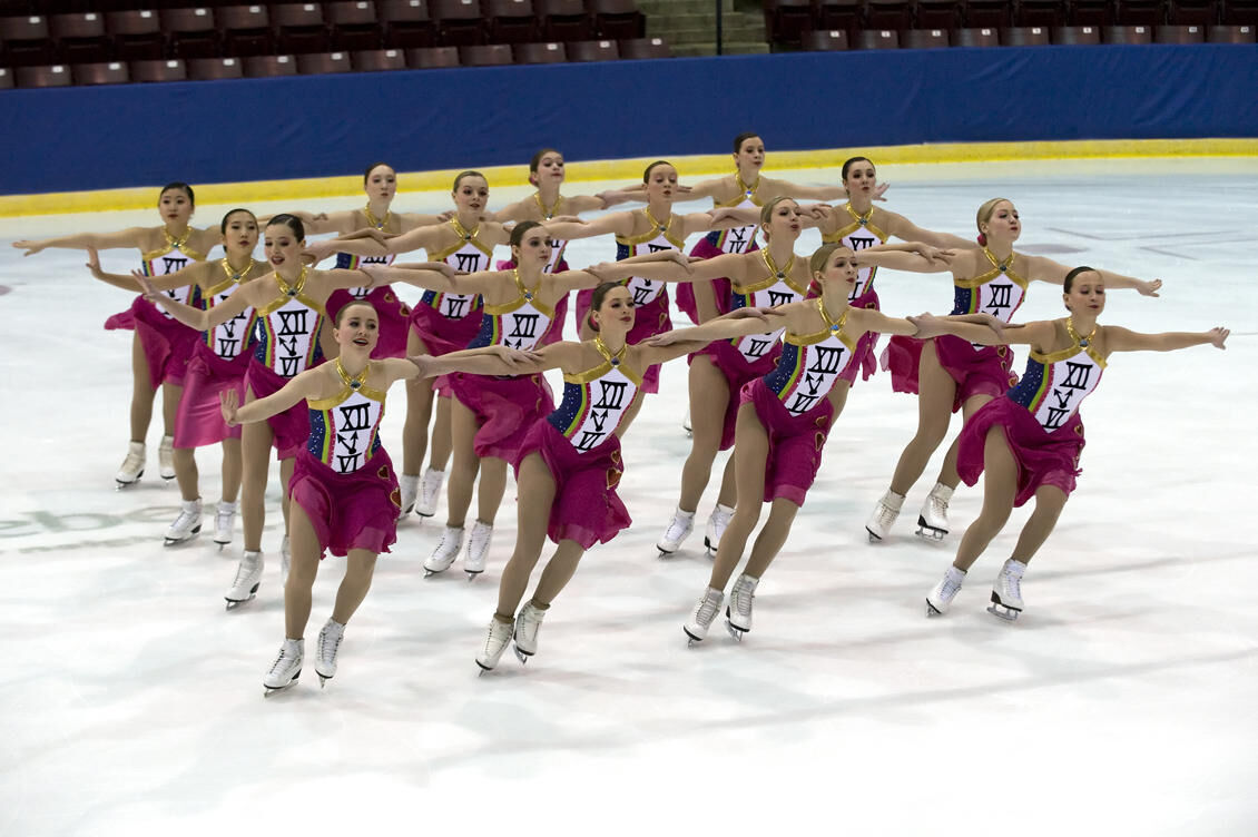 Nexxice junior synchro skate team qualifies for worlds