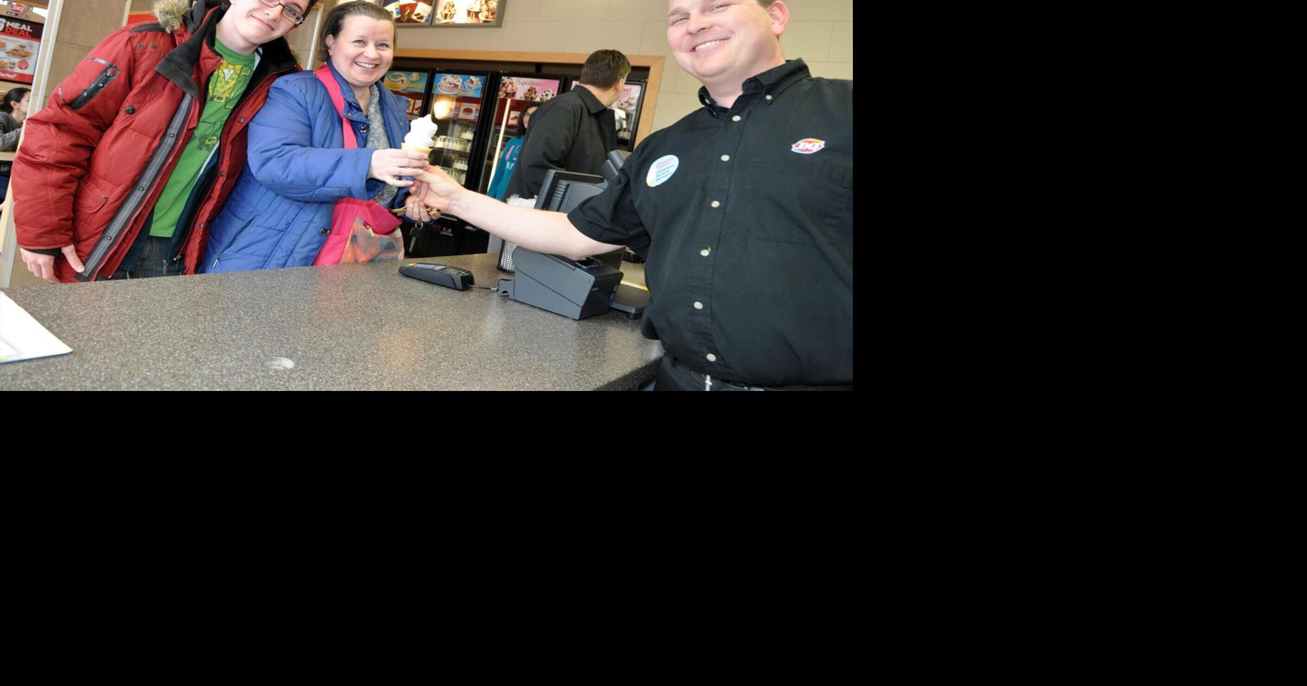 Oakville Dairy Queen treats customers on Free Cone Day