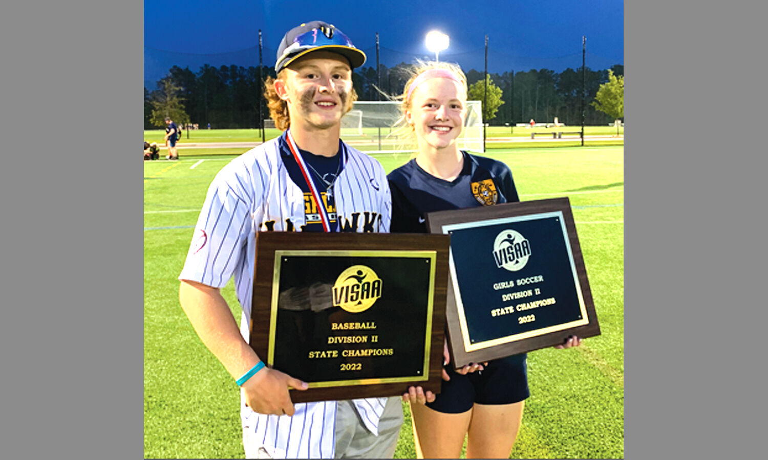 Brother, sister win state titles on same day | Sports | insidenova.com
