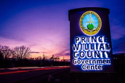 Prince William Government Center sign