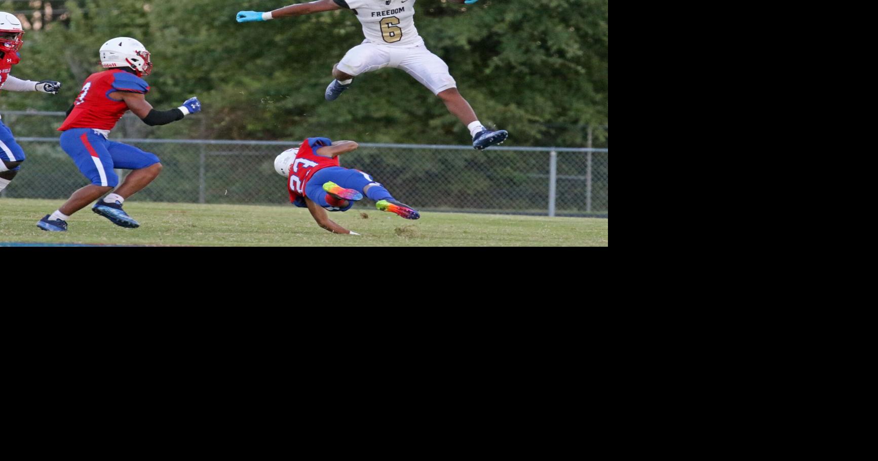 Jeffrey Overton Jr. scores five touchdowns as FreedomWoodbridge blanks