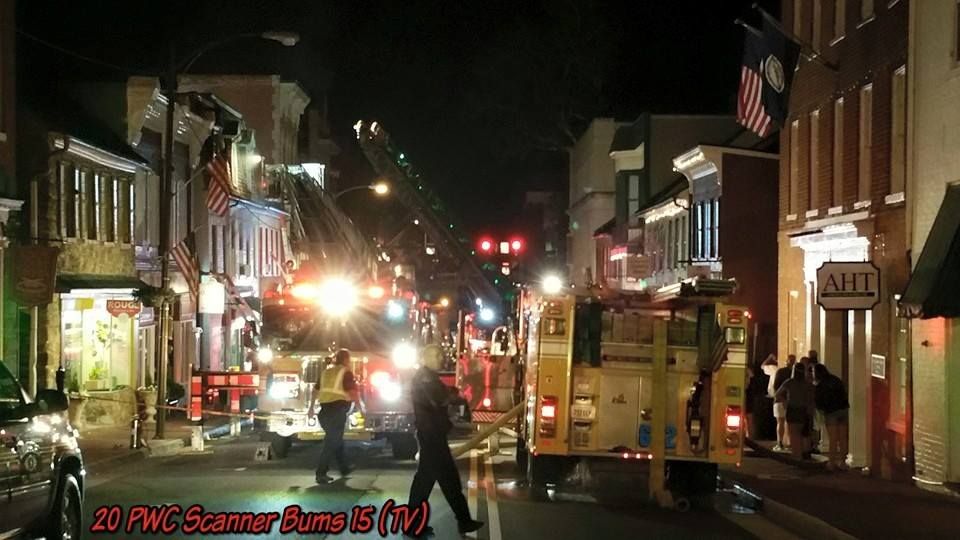 PHOTO GALLERY: Firefighters Battle Blaze In Downtown Leesburg | Photo ...