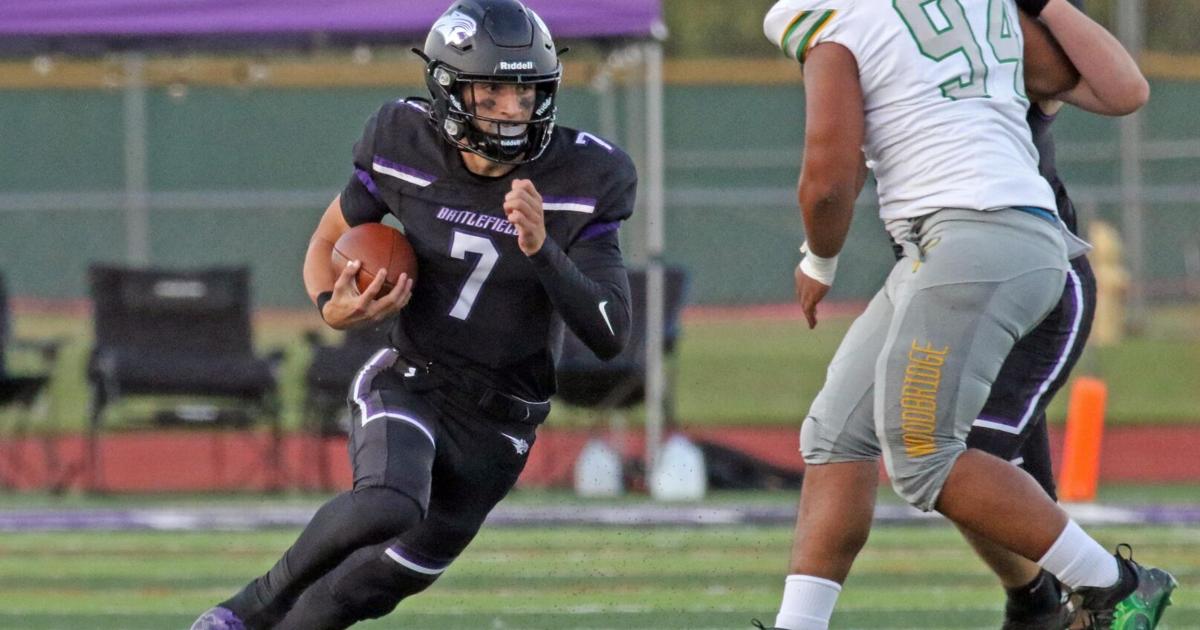 Calum O'Shea accounts for six touchdowns as 4 0 Battlefield blanks
