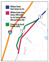 Route 1 widening plan approved in Dumfries