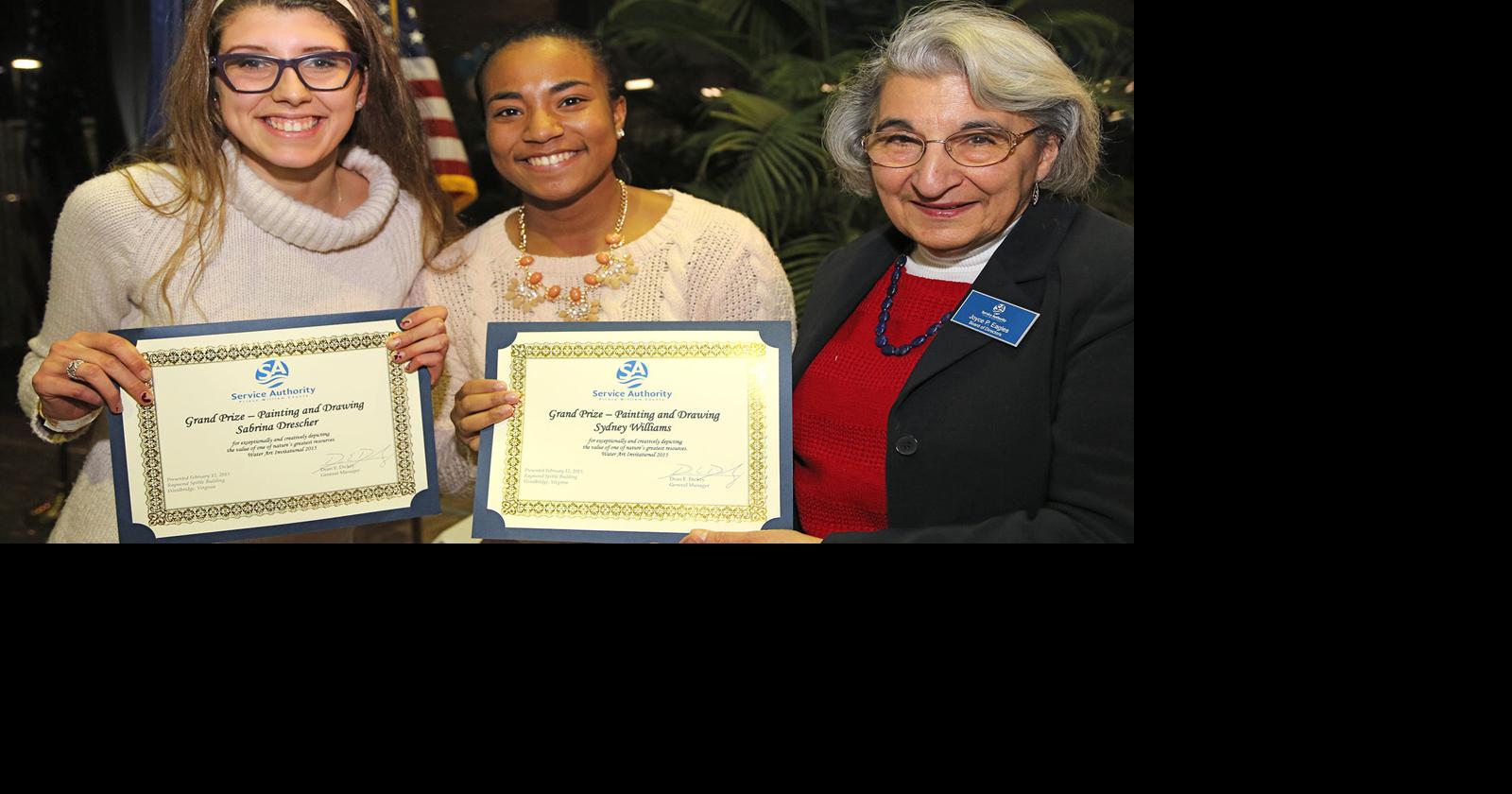 Service Authority announces winners of Water Art Invitational