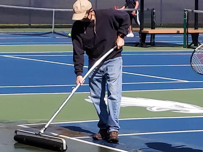 As the last original Eagle, Glen Strickland says goodbye after 43 years coaching tennis at