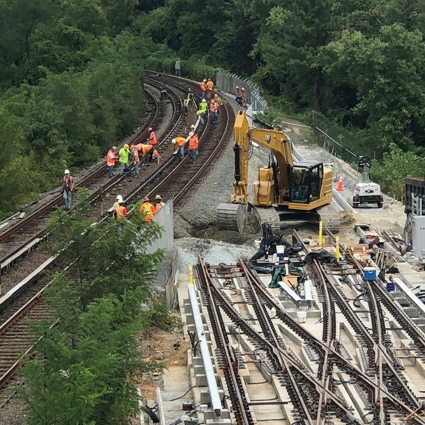 Platform reconstruction at Reagan National Airport Station to begin August  7